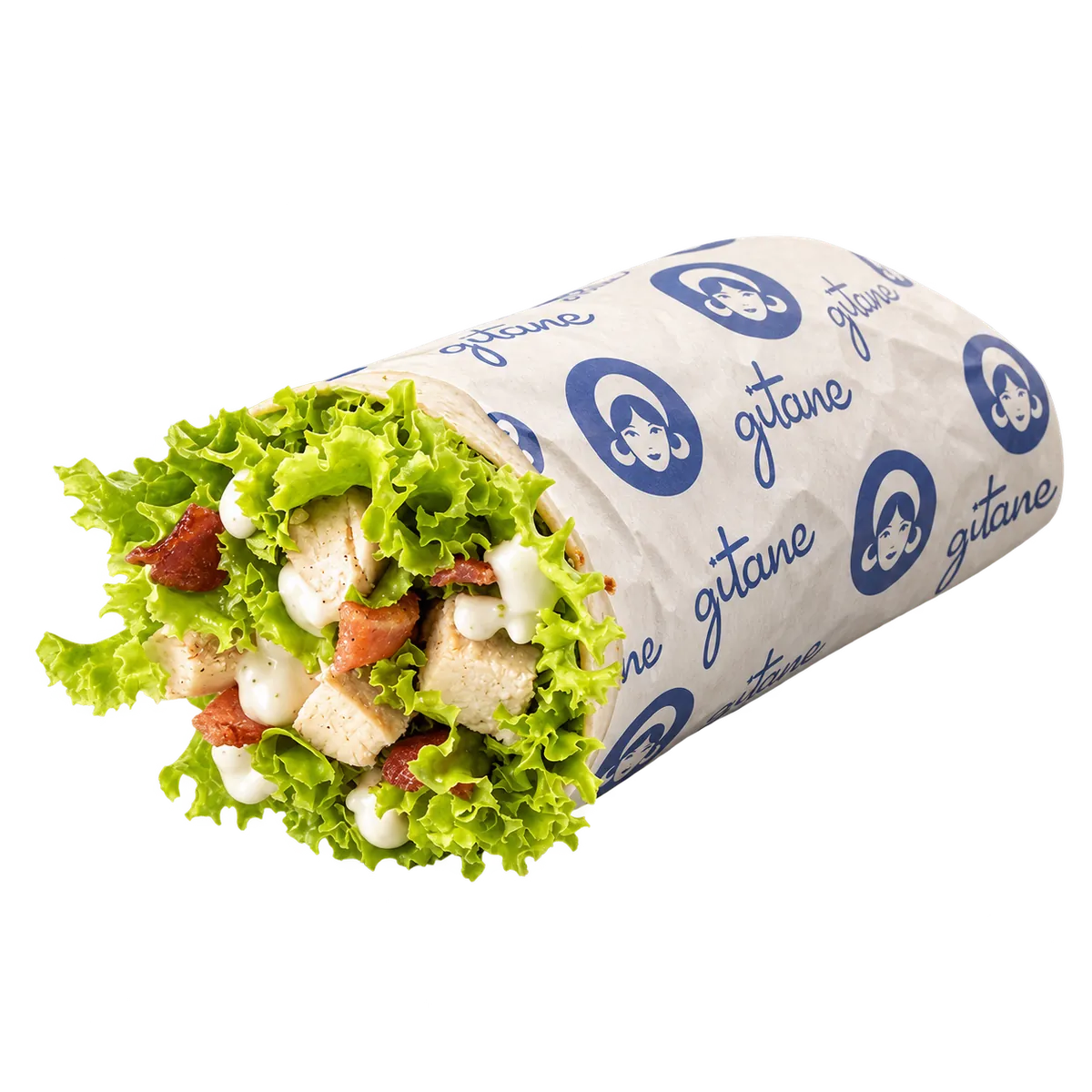 Wrap Pollo y Tocino de gitane